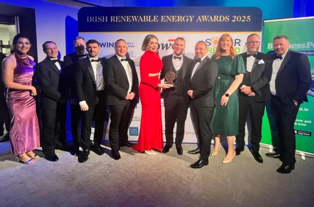 Activ8 Solar Energies Wins âSolar Rooftop Project of the Yearâ at the Irish Renewable Energy Awards 2025