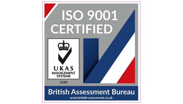 ISO 9001:2015 / NHSS 12d Quality Standards